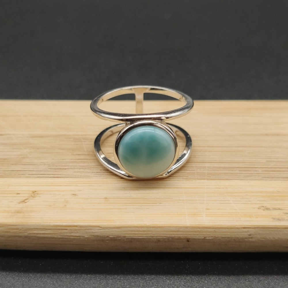 Beautiful Larimar Ring Designđ - Picture 6 of 8